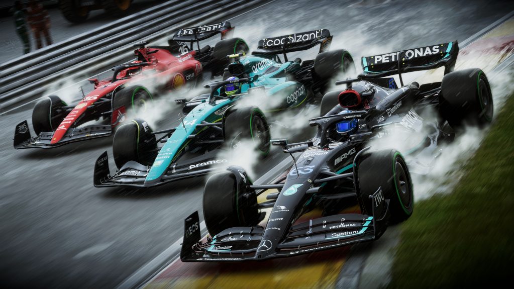 Formula 1 Cars Racing